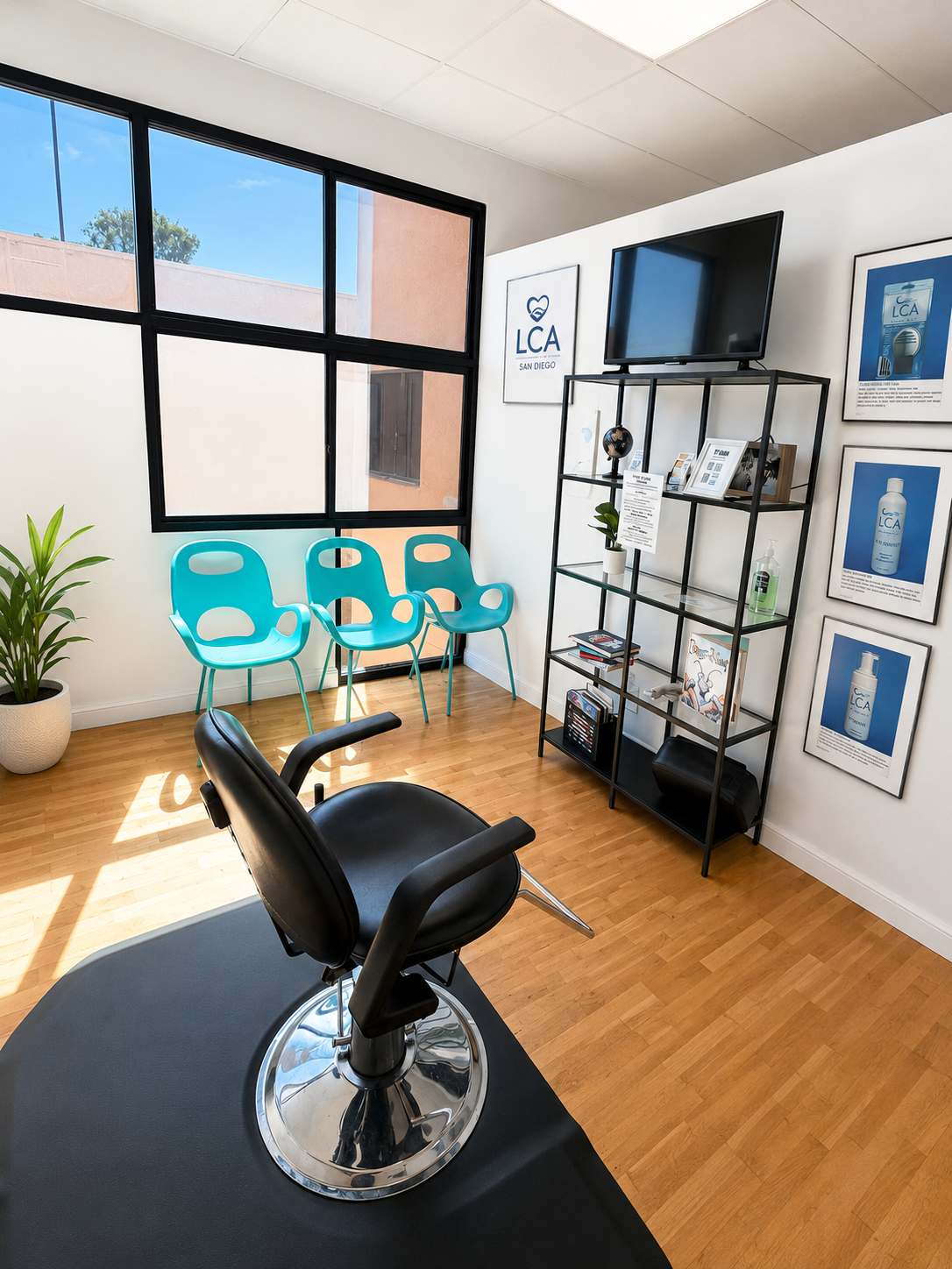 LCA clinic waiting room